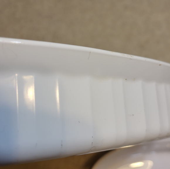 Corning Ware French White Baking Dishes set of 3 - Picture 6 of 8